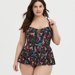 Torrid mermaid tattoo swimsuit